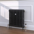 CI-RK660-10-MET-NAT-CAST-MC - Rook 2 Column Victorian Cast Iron Radiator H660mm x W279mm CI-RK660-10-MET-NAT-CAST-MC - Rook 2 Column Victorian Cast Iron Radiator H660mm x W279mm